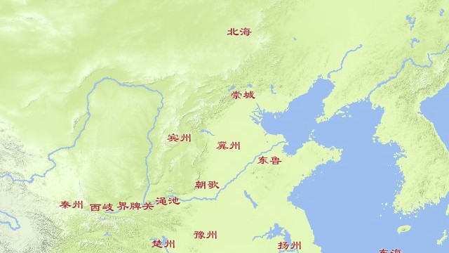 封神演义地图